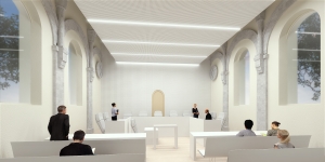 LA MISERICORDE - CITE JUDICIAIRE A PAU : Les 1ers travaux du btiment 